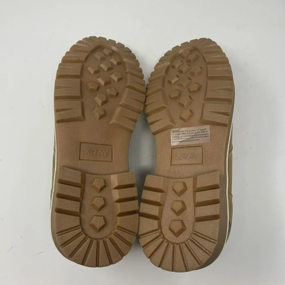 Xray‎ Footwear XRW2524 Delbert Loafers Shoes Men's 12 Brown Faux Leather 8121